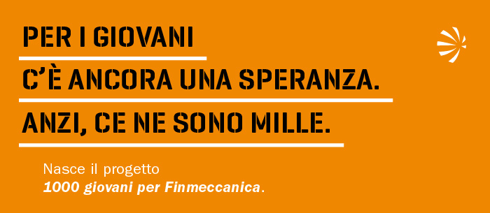 1000 giovani per Finmeccanica